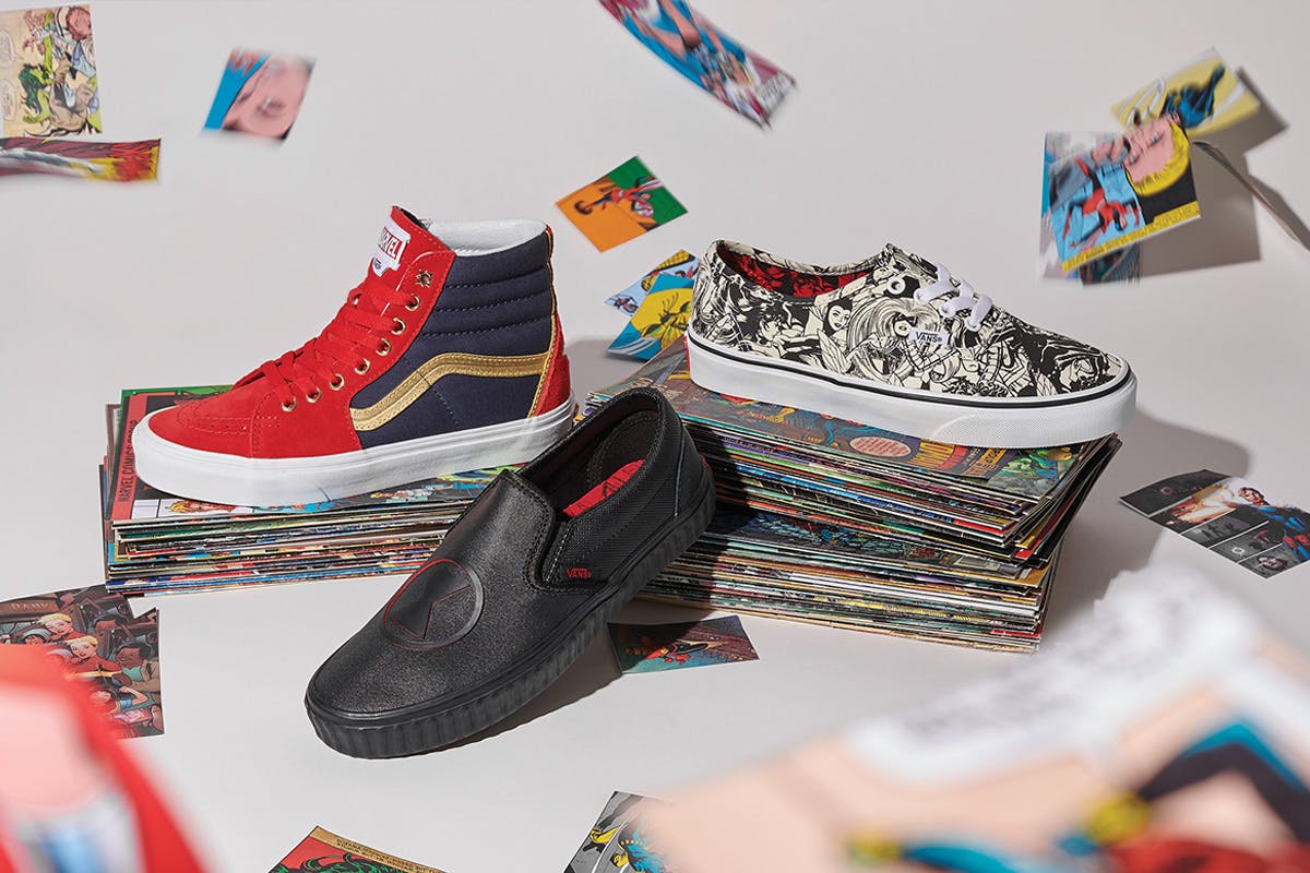 marvel vans sneakers